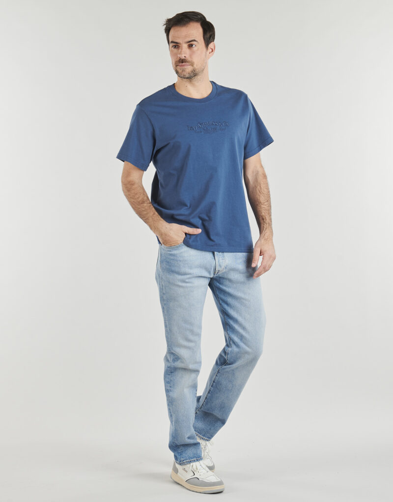 T-shirt Levis SS RELAXED FIT TEE Blu T-shirt maniche corte Uomo - 3
