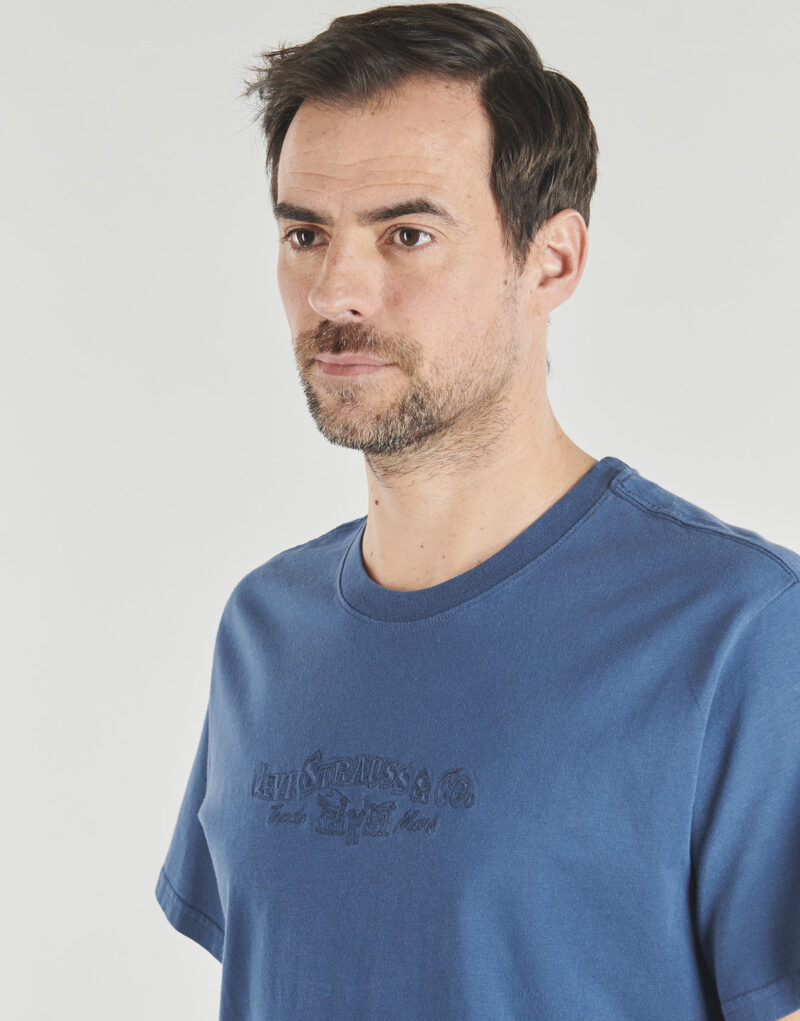 T-shirt Levis SS RELAXED FIT TEE Blu T-shirt maniche corte Uomo - 5