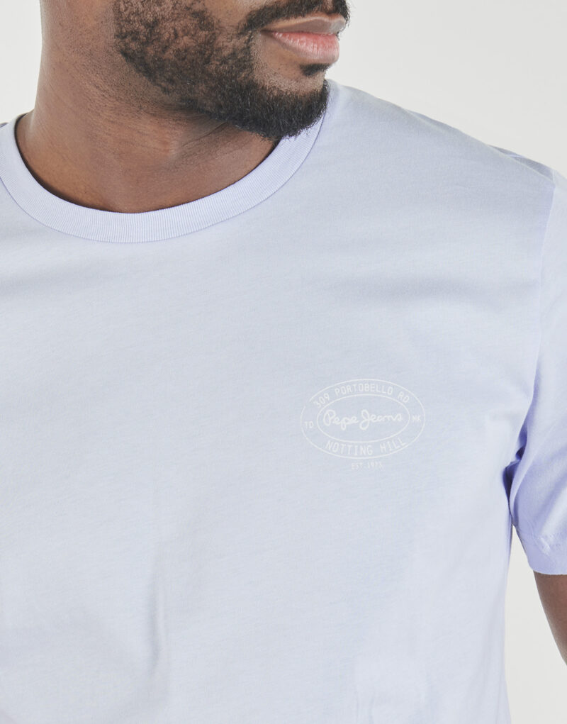 T-shirt Pepe jeans SMALL GRAHAM TEE Blu T-shirt maniche corte Uomo - 5