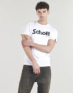T-shirt Schott TS PK LOGO Multicolore T-shirt maniche corte Uomo - 2