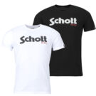 T-shirt Schott TS PK LOGO Multicolore T-shirt maniche corte Uomo - 1