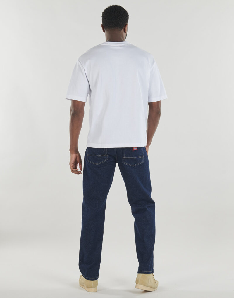 T-Shirt Selected SLHLOOSEOSCAR SS O-NECK TEE Wei&szlig; Kurzarm T-Shirt Herren - 4