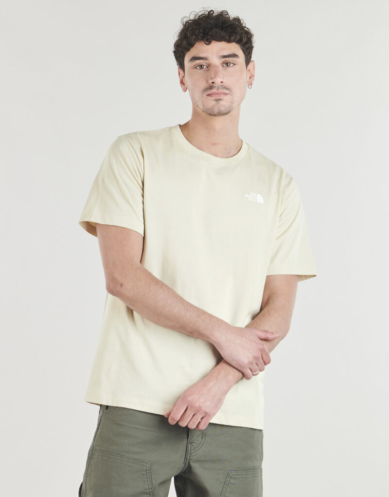 T-shirt The North Face EVOLUTION SIMPLE DOME REGULAR SHORT SL SUMMIT Beige T-shirt maniche corte Uomo - 2