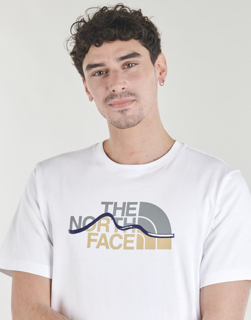 T-shirt The North Face MOUNTAIN LINE REGULAR SHORT SLEEVE TEE TNF Bianco T-shirt maniche corte Uomo - 5