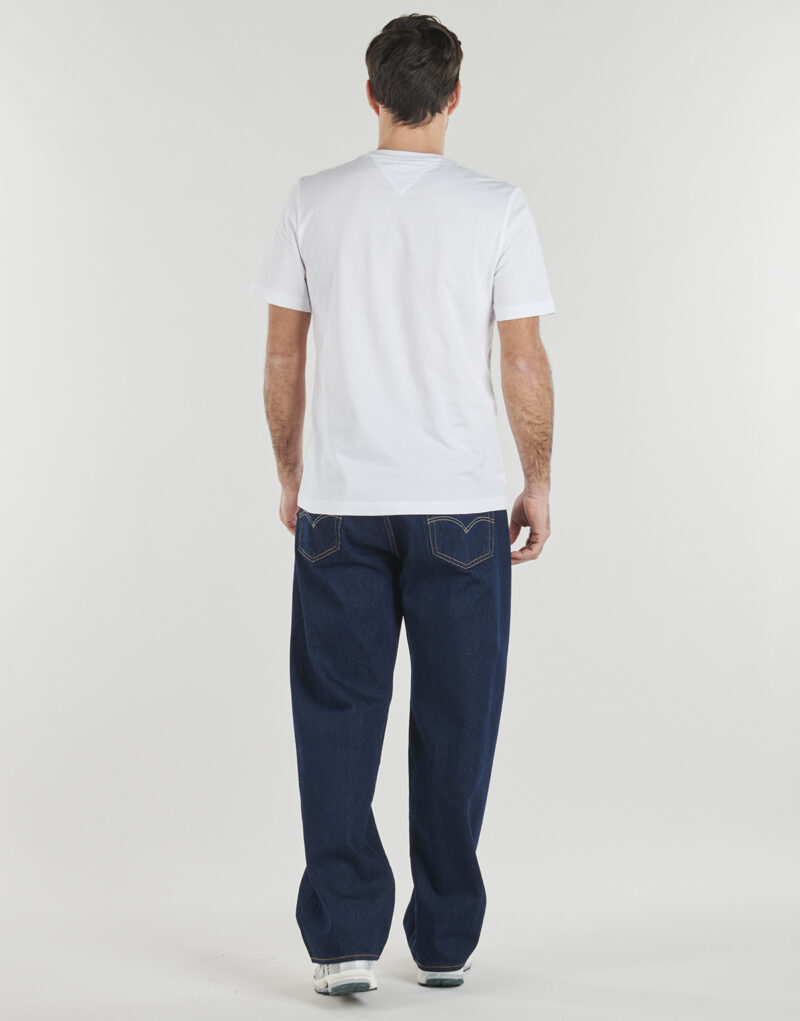 T-shirt Tommy Hilfiger BRAND LOVE MONO STACK TEE Bianco T-shirt maniche corte Uomo - 4