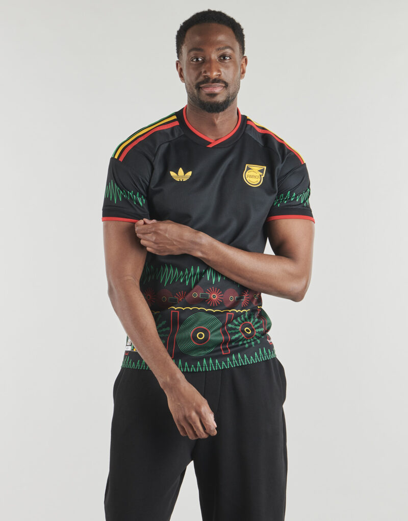 T-shirt adidas Away Jamaiqua Football Jersey Multicolore T-shirt maniche corte Uomo - 2