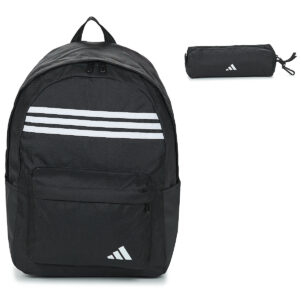 Zaini uomo adidas  Classic 3-Stripes Horizontal  Nero adidas 4068806073785