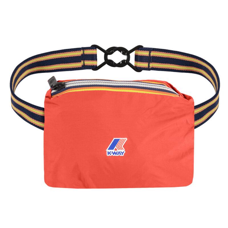 giacca a vento ragazzo K-Way LE VRAI PETIT CLAUDE 4.0 100 % NYLON RECYCLED Rosso giacca a vento Bambino - 3