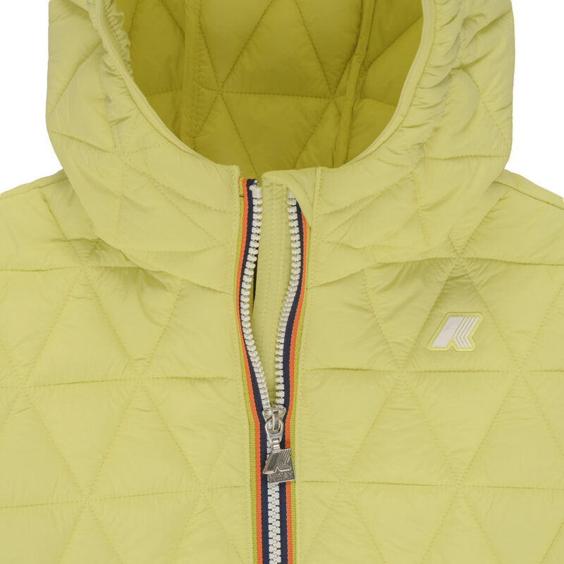 coupe-vent gar&ccedil;on K-Way Coupe-vent matelass&eacute; jaune chaud P. Madlaine Diamond pour enfants - 3