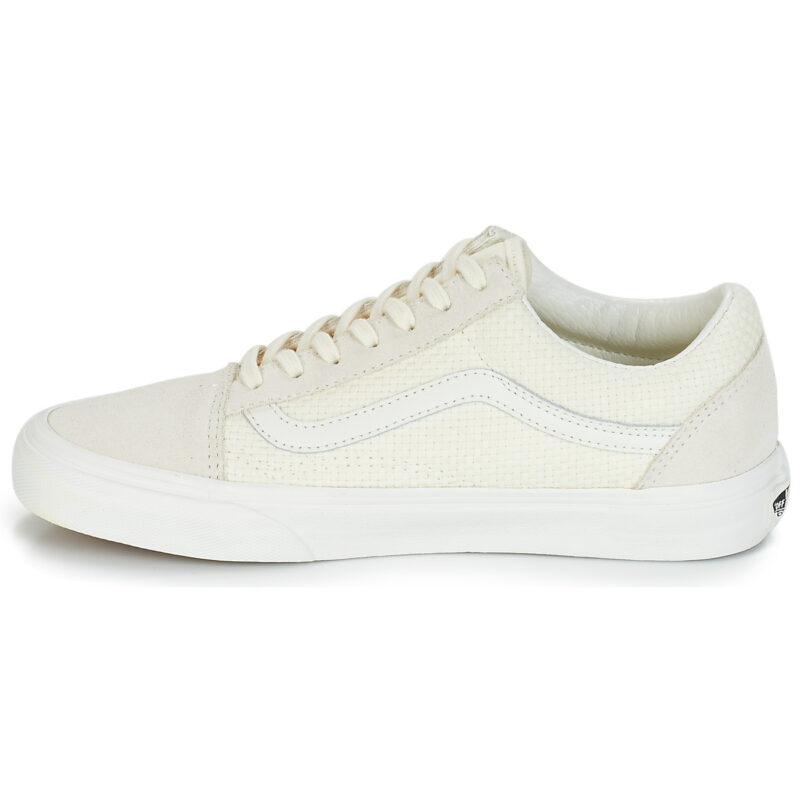 Vans OLD SKOOL Beige Sneakers basse Donna - 4