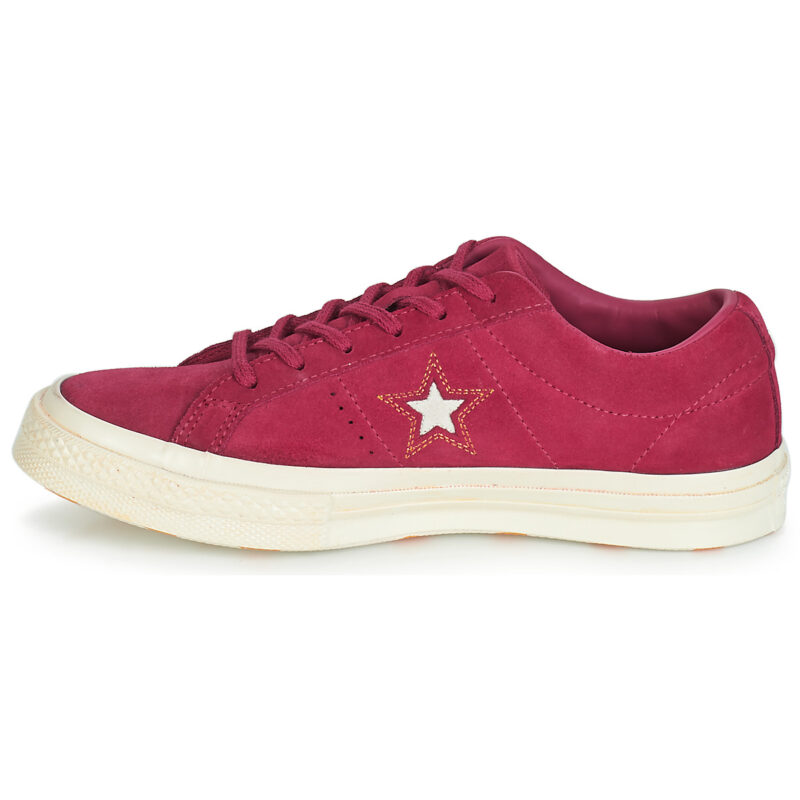 Converse  ONE STAR LOVE IN THE DETAILS SUEDE OX  Rosa -  Sneakers basse Donna - 4