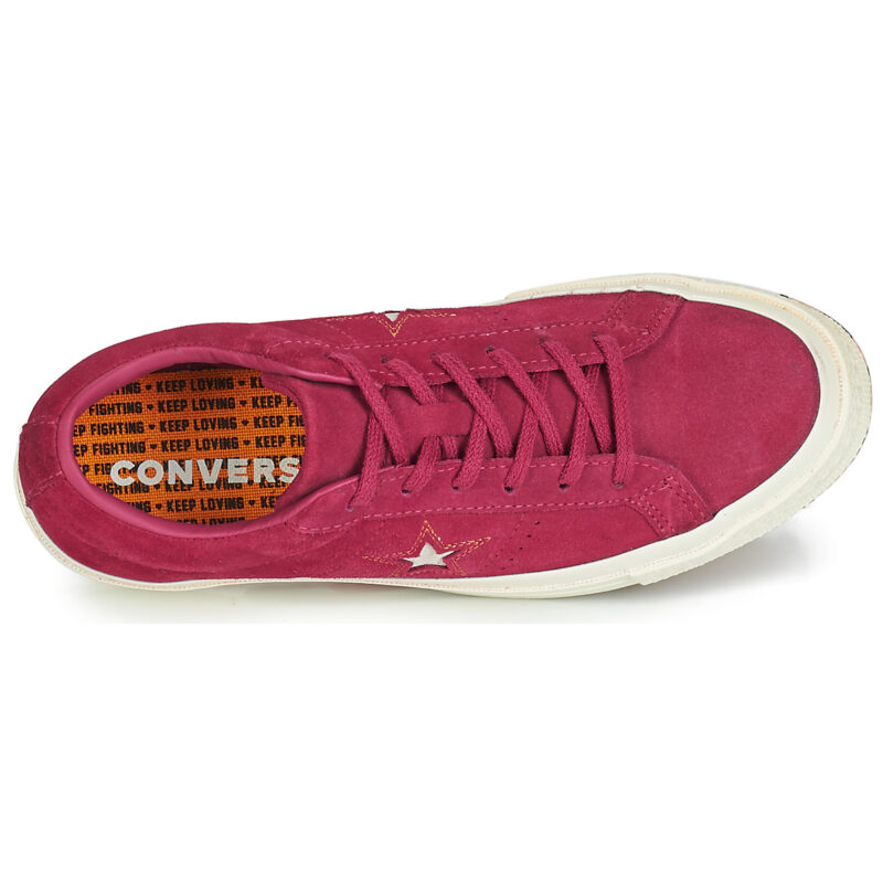 Converse  ONE STAR LOVE IN THE DETAILS SUEDE OX  Rosa -  Sneakers basse Donna - 6