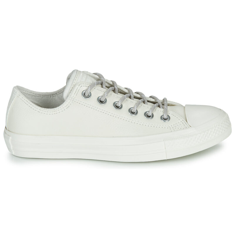 Converse CHUCK TAYLOR ALL STAR LEATHER OX Beige Sneakers basse Donna - 2