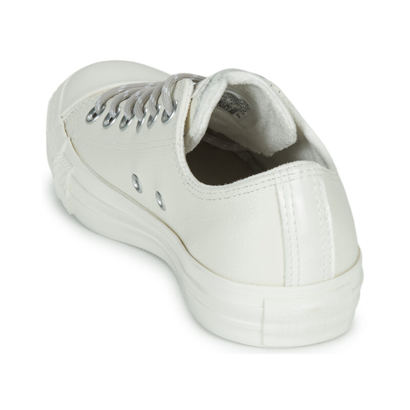 Converse CHUCK TAYLOR ALL STAR LEATHER OX Beige Sneakers basse Donna - 5
