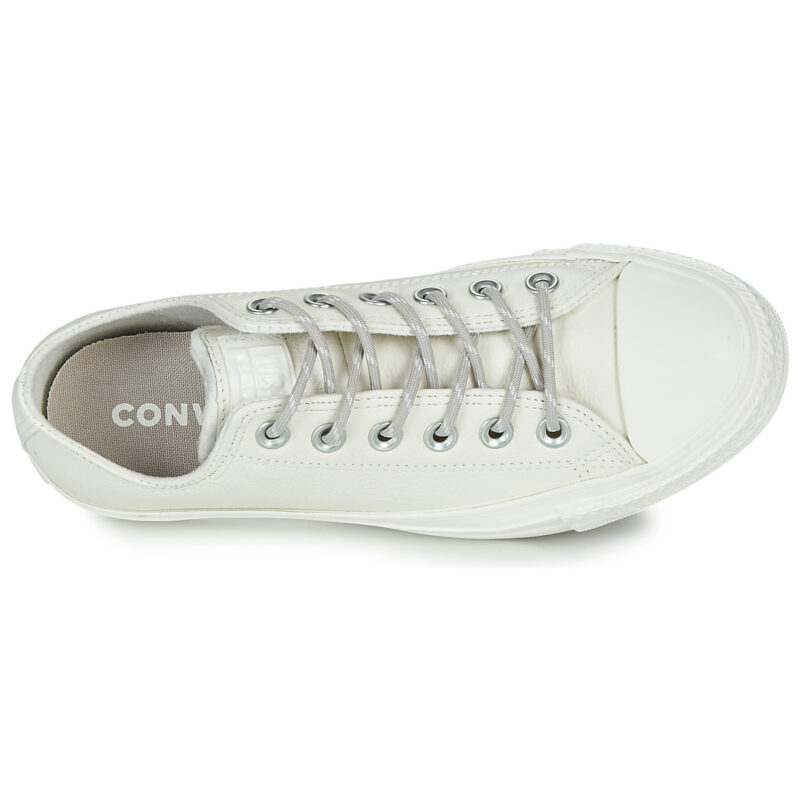 Converse CHUCK TAYLOR ALL STAR LEATHER OX Beige Sneakers basse Donna - 6