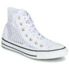 Converse  CHUCK TAYLOR ALL STAR HANDMADE CROCHET HI  Bianco -  Sneakers alte Donna