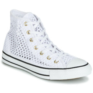 Converse  CHUCK TAYLOR ALL STAR HANDMADE CROCHET HI  Bianco -  Sneakers alte Donna
