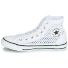Converse CHUCK TAYLOR ALL STAR HANDMADE CROCHET HI Bianco Sneakers alte Donna - 4
