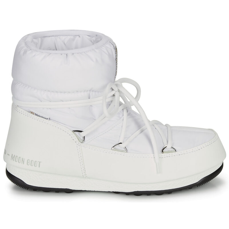 Moon Boot LOW NYLON WP 2 Bianco Scarpe da neve Donna - 2