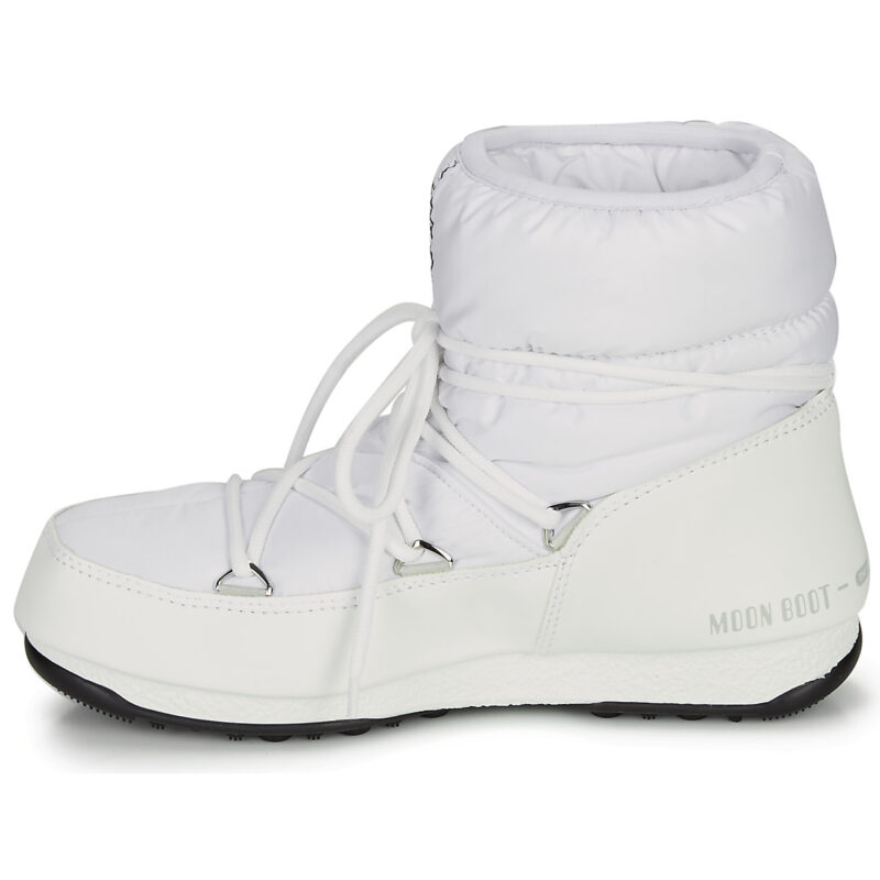 Moon Boot LOW NYLON WP 2 Bianco Scarpe da neve Donna - 4