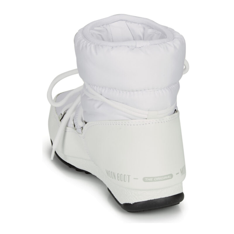 Moon Boot LOW NYLON WP 2 Bianco Scarpe da neve Donna - 5