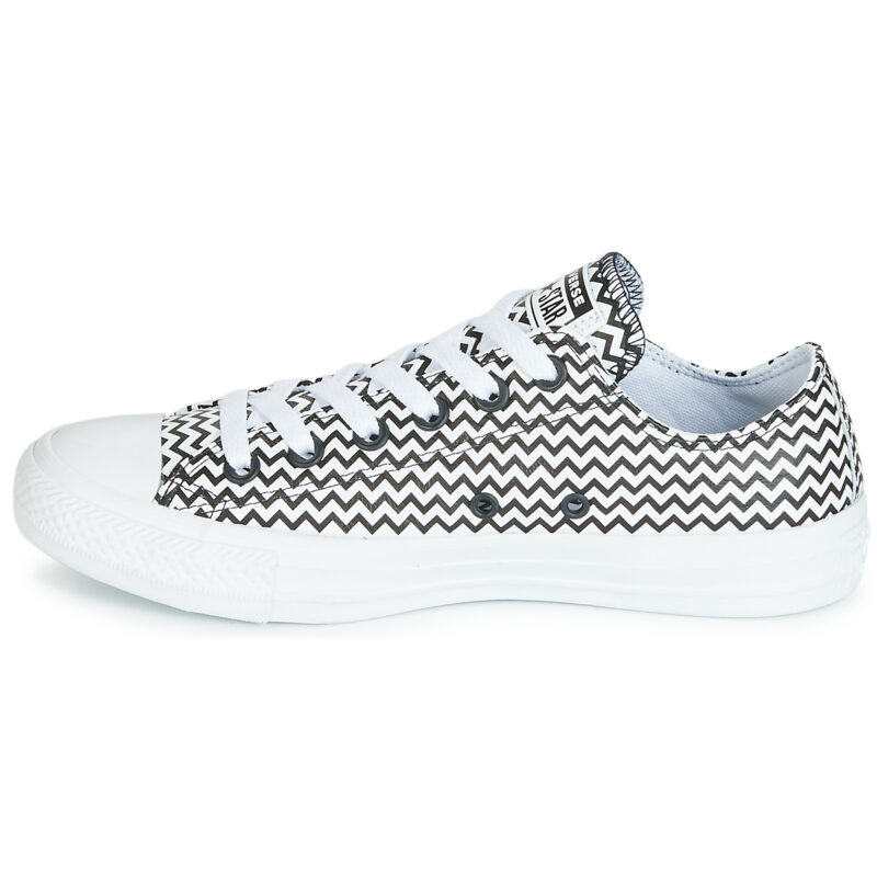 Converse CHUCK TAYLOR ALL STAR VLTG LEATHER OX Bianco Sneakers basse Donna - 4