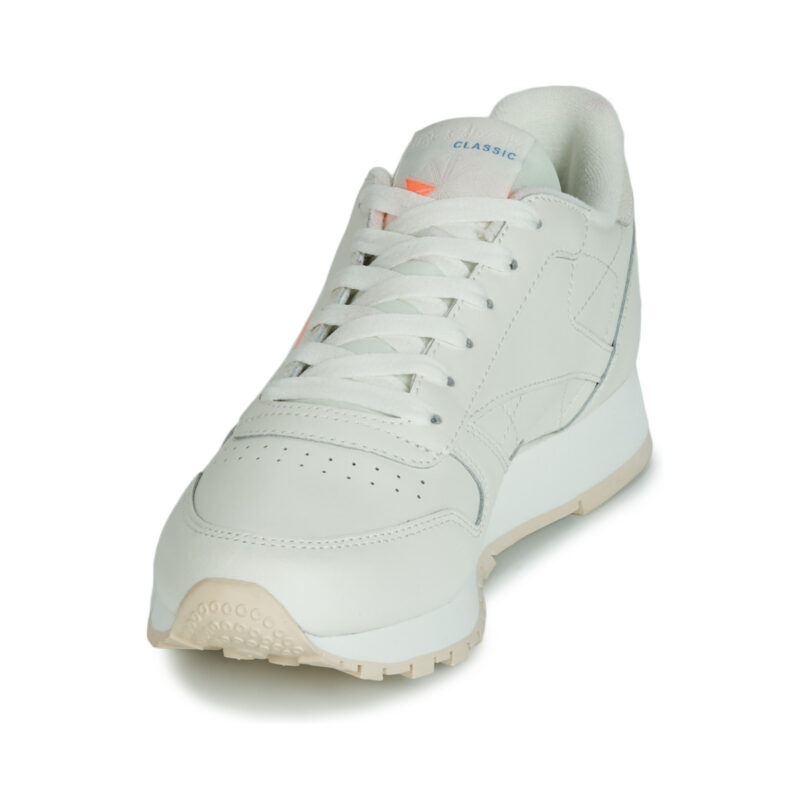 Reebok Classic CL LTHR Beige Sneakers basse Donna - 3