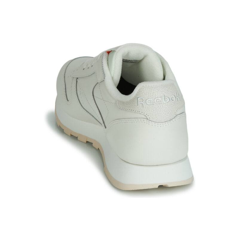 Reebok Classic CL LTHR Beige Sneakers basse Donna - 5
