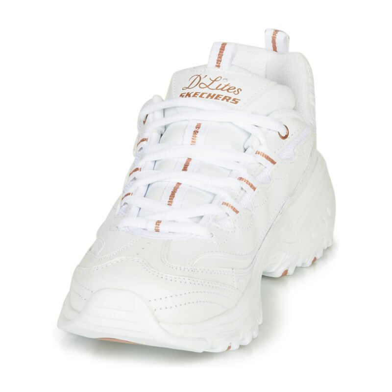 Skechers D'LITES Blanc Baskets basses Femme - 3