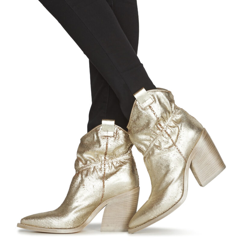Fru.it LOVITE Gold Damenstiefel - 8