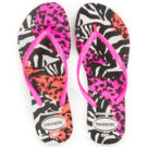 Havaianas SLIM ANIMALS Rosa Infradito Donna - 6