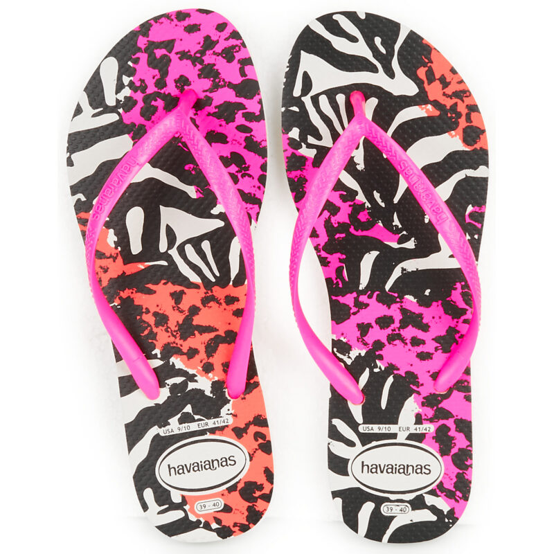 Havaianas SLIM ANIMALS Rosa Infradito Donna - 6