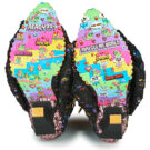 Irregular Choice  Power Surge  Nero Décolleté Donna - 7