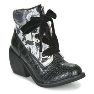 Irregular Choice SCARPER Black Women's Ankle Boots