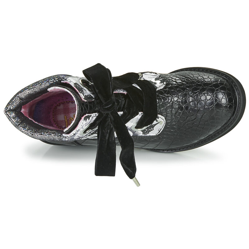 Irregular Choice SCARPER Black Women's Ankle Boots - 6