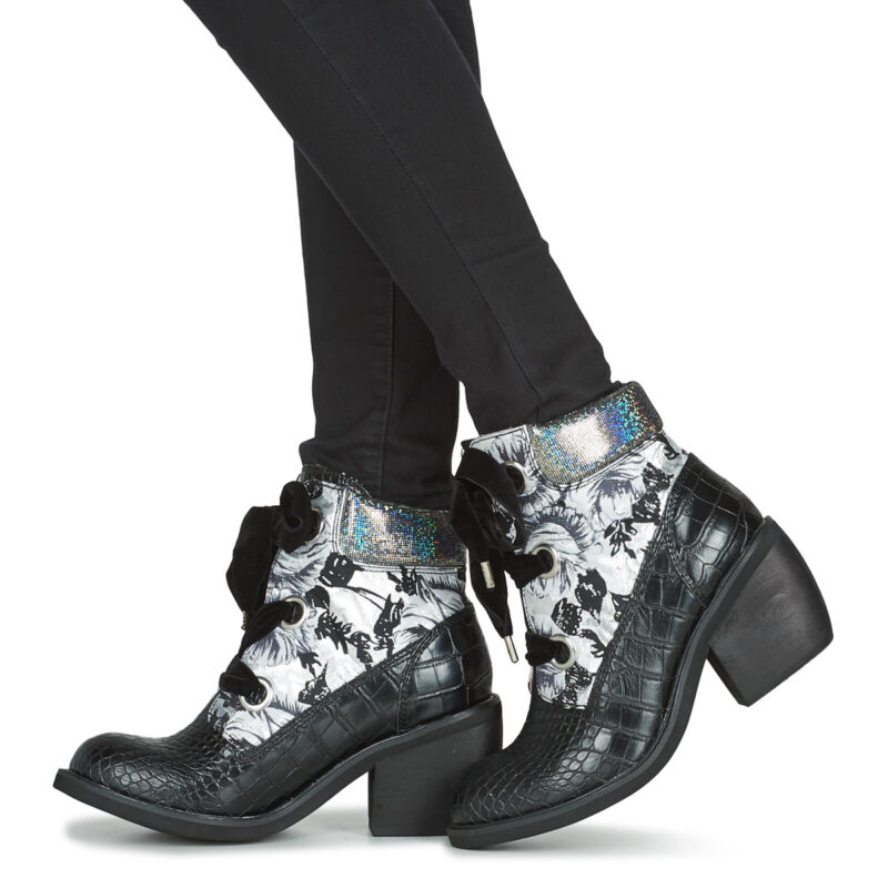 Irregular Choice SCARPER Black Women's Ankle Boots - 8