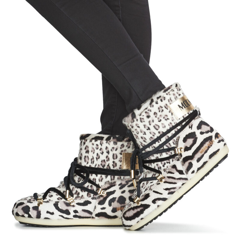 Moon Boot DARK SIDE LOW ANIMAL Multicolore Scarpe da neve Donna - 8