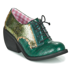 Irregular Choice Tipple Verde Derby Donna