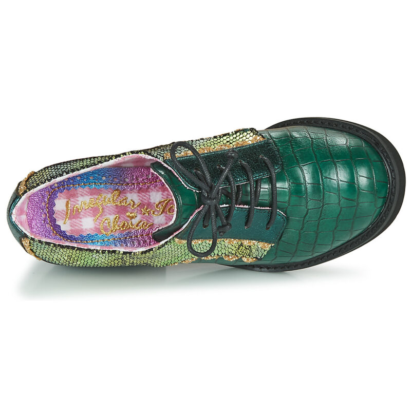 Irregular Choice Tipple Verde Derby Donna - 6