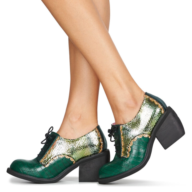 Irregular Choice Tipple Verde Derby Donna - 8