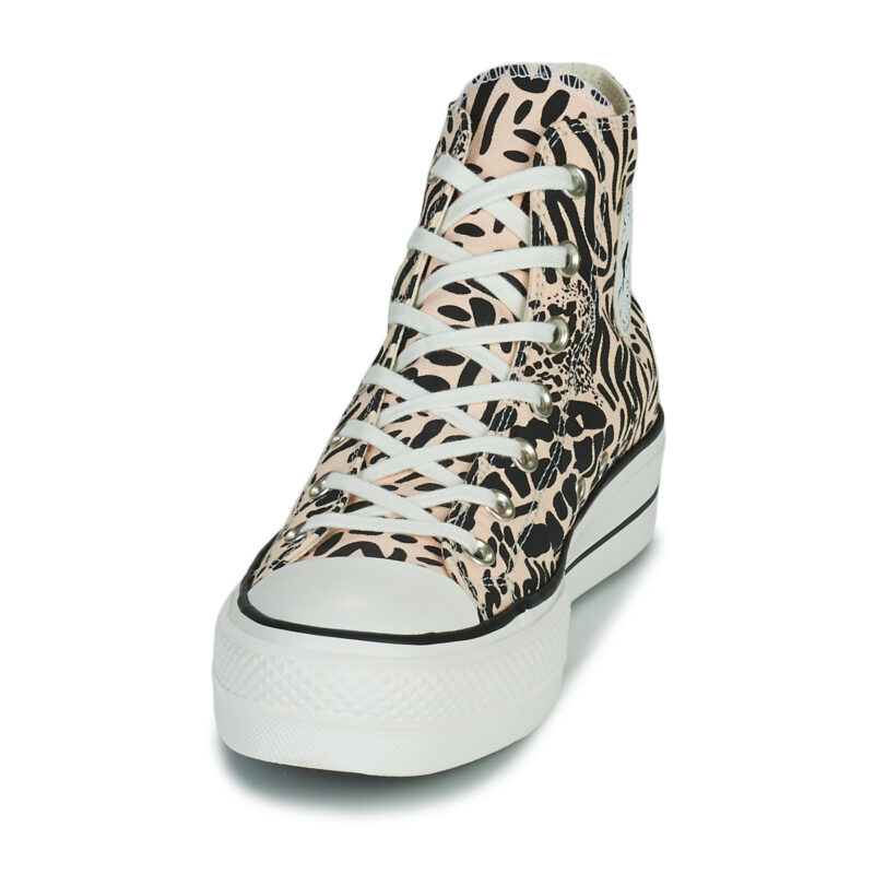 Converse CHUCK TAYLOR LIFT Noir Baskets Haute Femme - 3