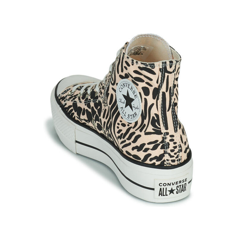 Converse CHUCK TAYLOR LIFT Noir Baskets Haute Femme - 5