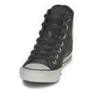 Converse CHUCK TAYLOR HI Nero Sneakers alte Donna - 3