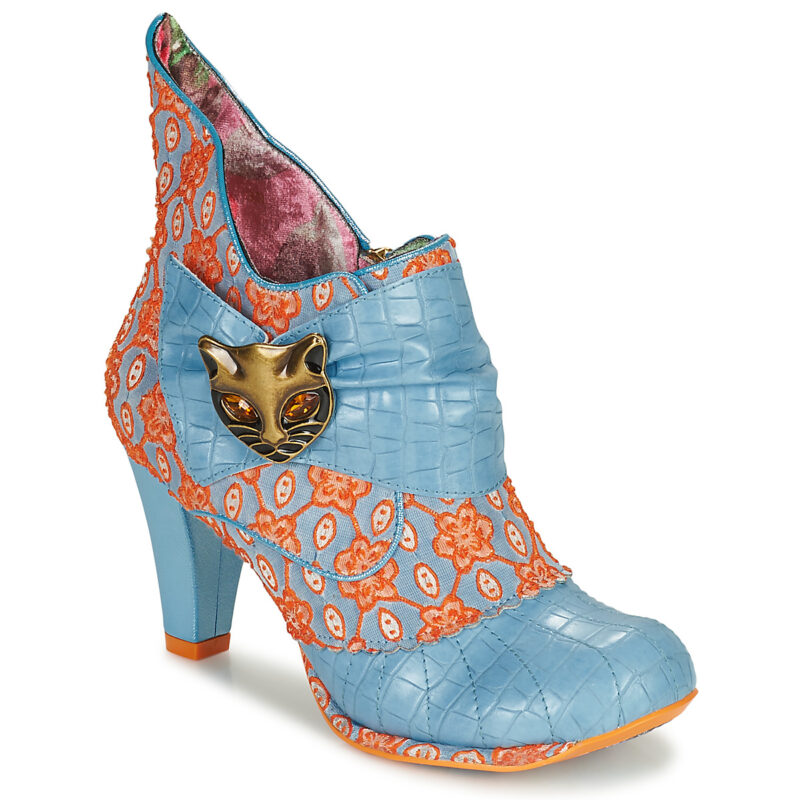 Irregular Choice  MIAOW  Blu -  Stivaletti Donna - 1