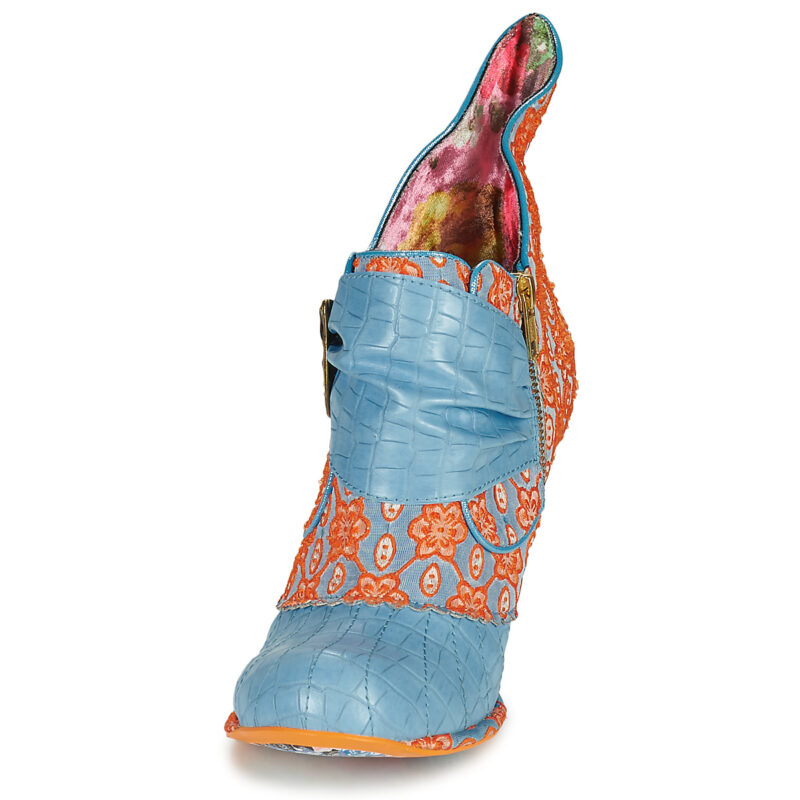 Irregular Choice  MIAOW  Blu -  Stivaletti Donna - 3