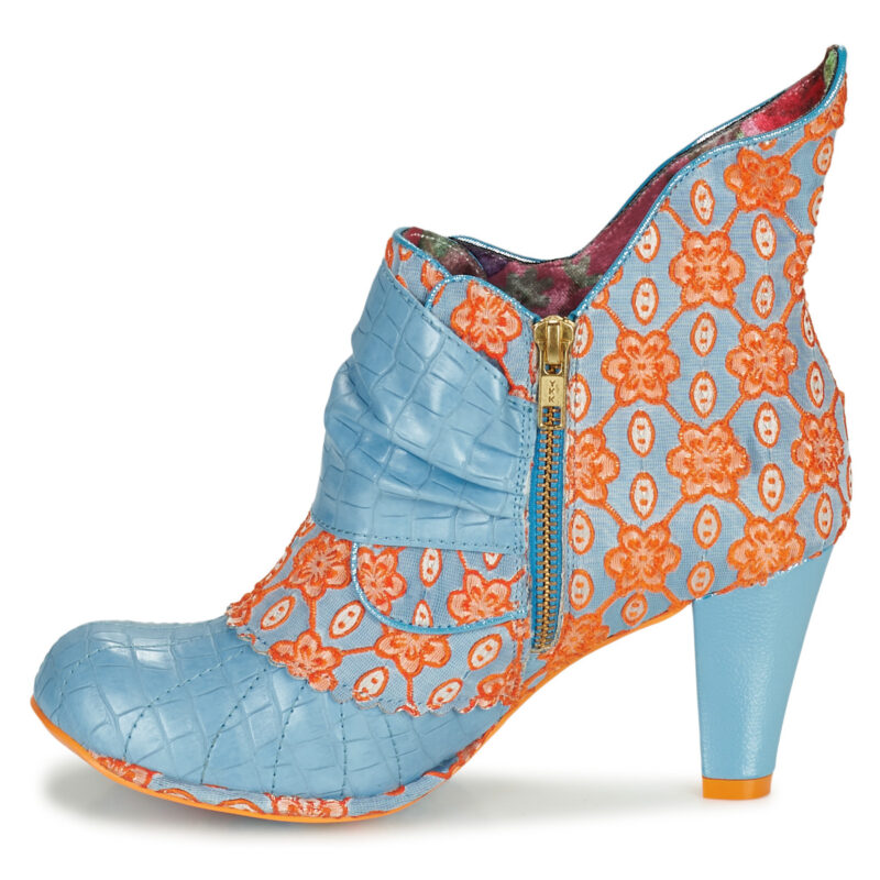 Irregular Choice  MIAOW  Blu -  Stivaletti Donna - 4