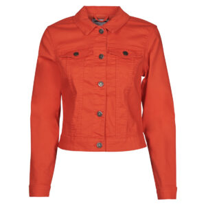 Giacca in jeans  Noisy May  NMDEBRA  Rosso -   Giacche in jeans Donna