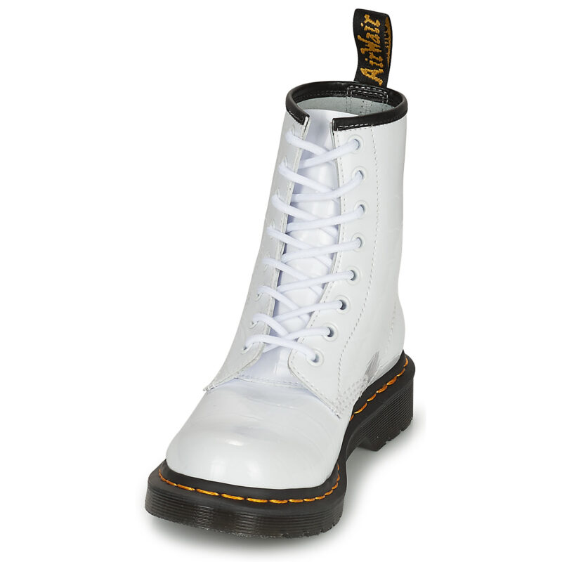 Dr. Martens 1460 W Bianco Stivaletti Donna - 3