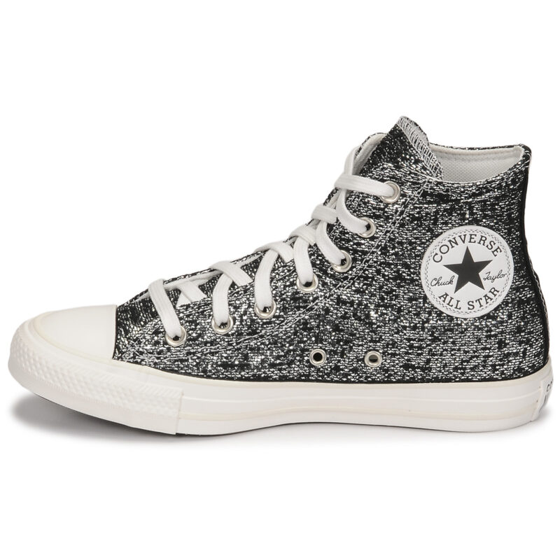 Converse CHUCK TAYLOR ALL STAR GOLDEN REPAIR HI Zapatillas altas negras Mujer - 4