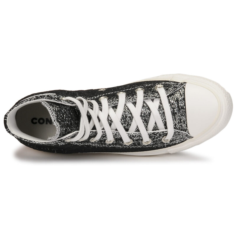 Converse CHUCK TAYLOR ALL STAR GOLDEN REPAIR HI Zapatillas altas negras Mujer - 6